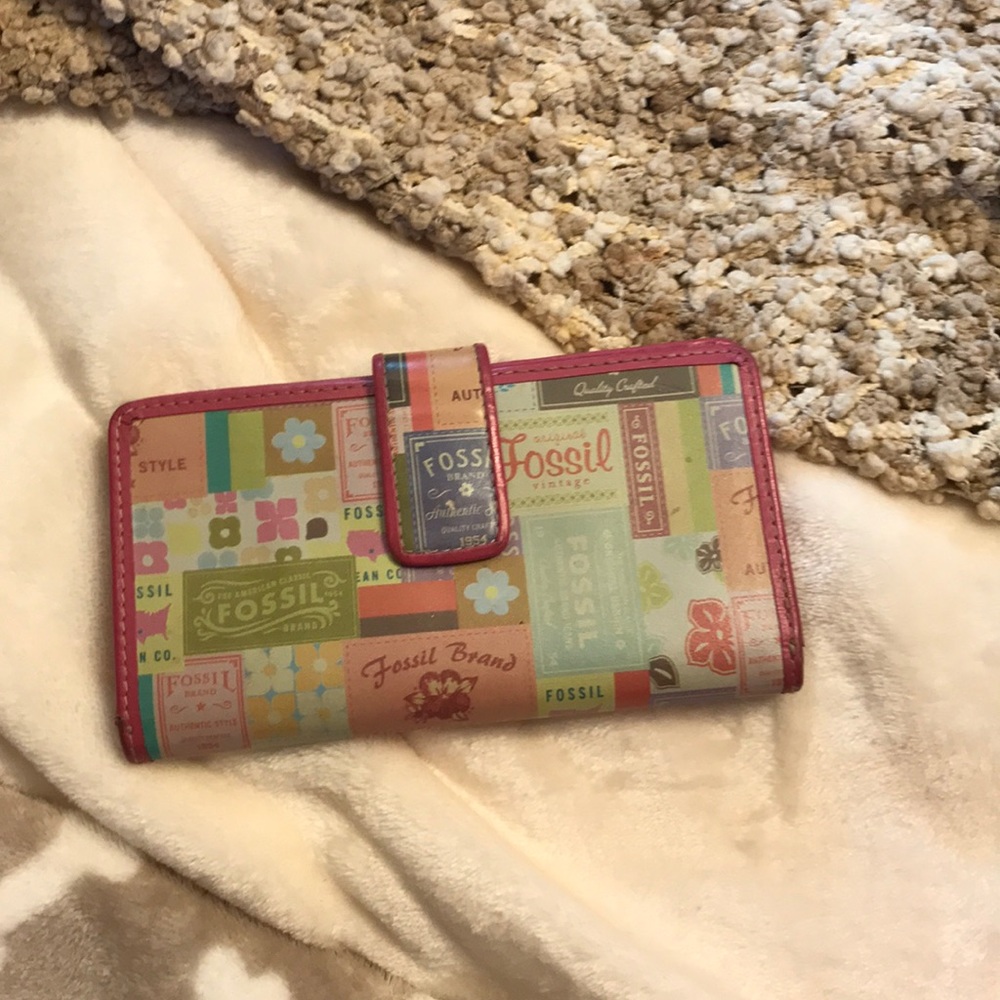Vintage style Fossil wallet